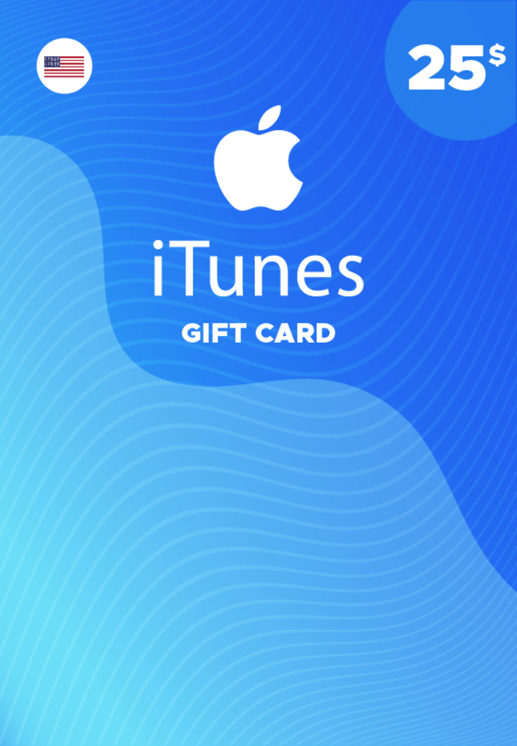 25 Apple iTunes gift card code Get it | ENEBA