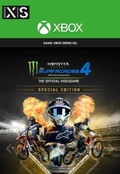 E-shop Monster Energy Supercross 4 - Special Edition (Xbox Series X|S) XBOX LIVE Key EUROPE