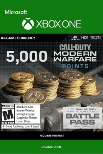 5000 Points Call of Duty: Modern Warfare Clé Xbox Live GLOBAL