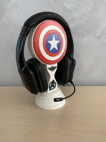Soporte Auriculares “Capitán America”