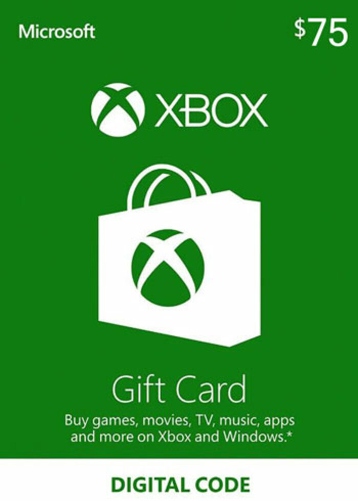 Xbox Live Gift Card 75 CAD (CA) | Xbox 