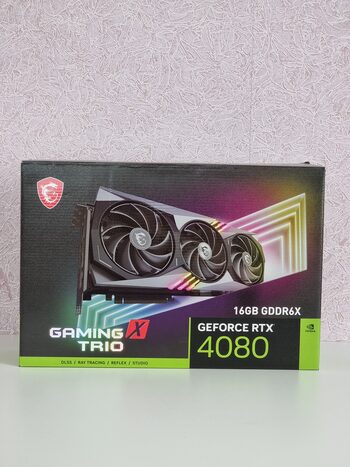 GeForce RTX 4080 16GB GAMING X TRIO - MSI