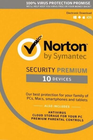 

Norton Security Premium - 10 Devices - 3 Months - Norton Key GLOBAL