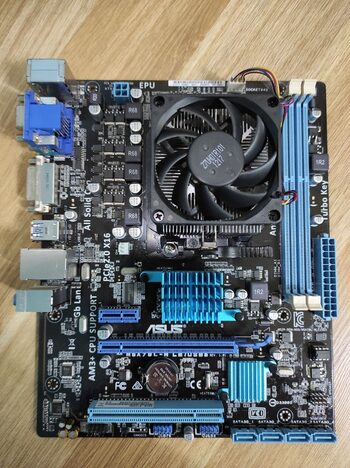 Asus M5A78L-M PLUS/USB3 AMD 760G Micro ATX DDR3 AM3+ 1 x PCI-E x16 Slots Motherboard