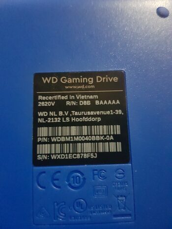 Disco duro externo 4 Teras para ps4 y ps5. 
