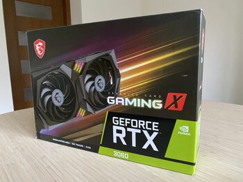 MSI GeForce RTX 3060 Gaming X12G 12 GB 1320-1837 Mhz PCIe x16 GPU