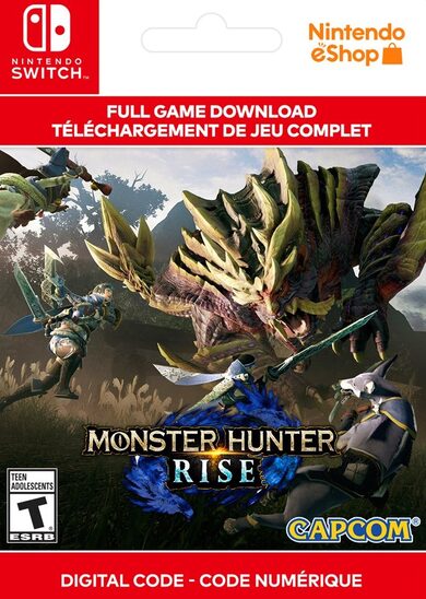 E-shop Monster Hunter Rise (Nintendo Switch) eShop Key UNITED STATES