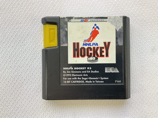 NHLPA Hockey '93 SEGA Mega Drive