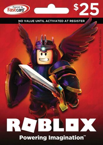 Roblox Card 25 USD Robux Key UNITED STATES