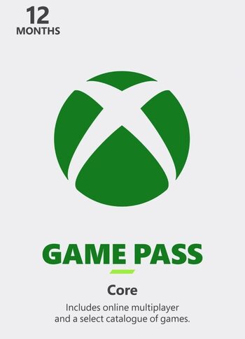 Xbox Game Pass Core Código de 12 meses BRAZIL