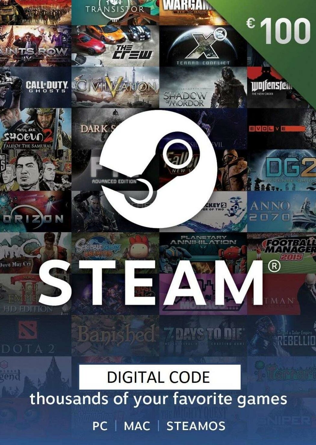 steam wallet online store