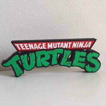 Letrero Tortugas Ninja