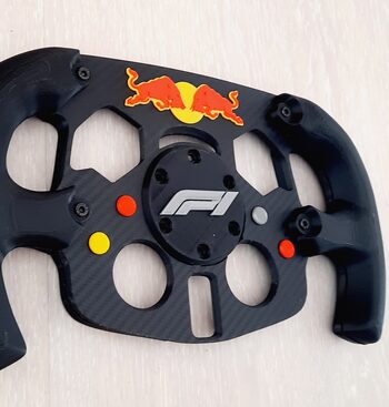 Mod. Volante F1 para Logitech G29 y G923 con tapa F1 accesorio Red Bull