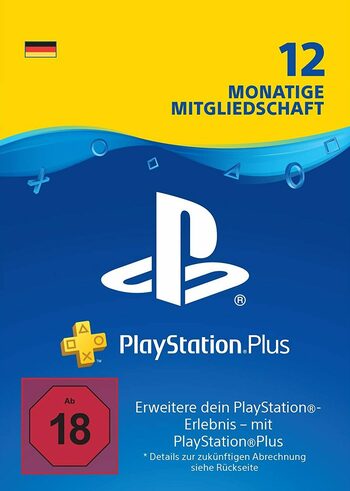 PlayStation Plus Card 365 Days (DE) PSN Key GERMANY
