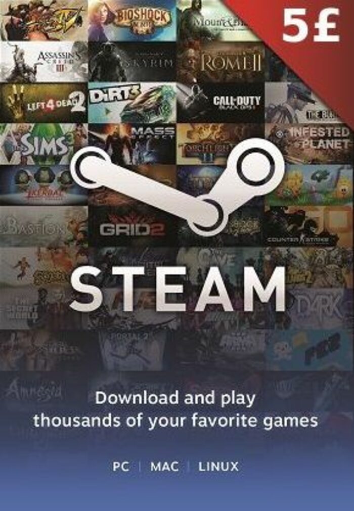 steam wallet card used for