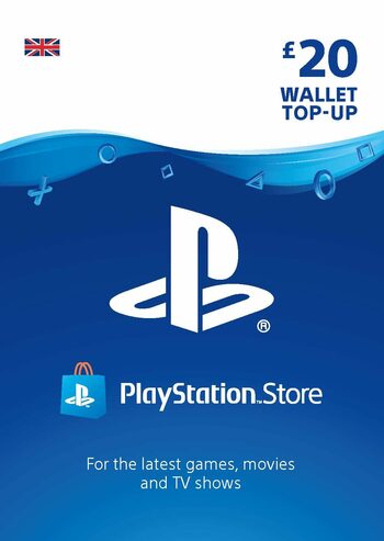 PSN Gift Card 20 GBP UK Buy PSN gift card cheap ENEBA