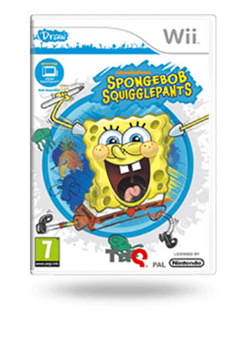 spongebob squigglepants wii