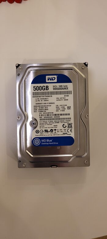 Western Digital Caviar Blue 500 GB HDD Storage