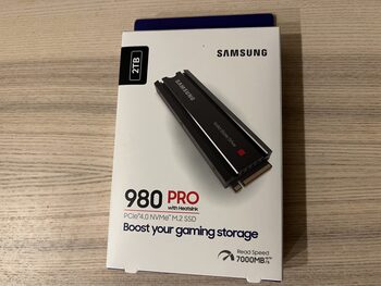 Samsung 980 Pro 2 TB NVME Storage with Heatsink MZ-V8P2T0CW
