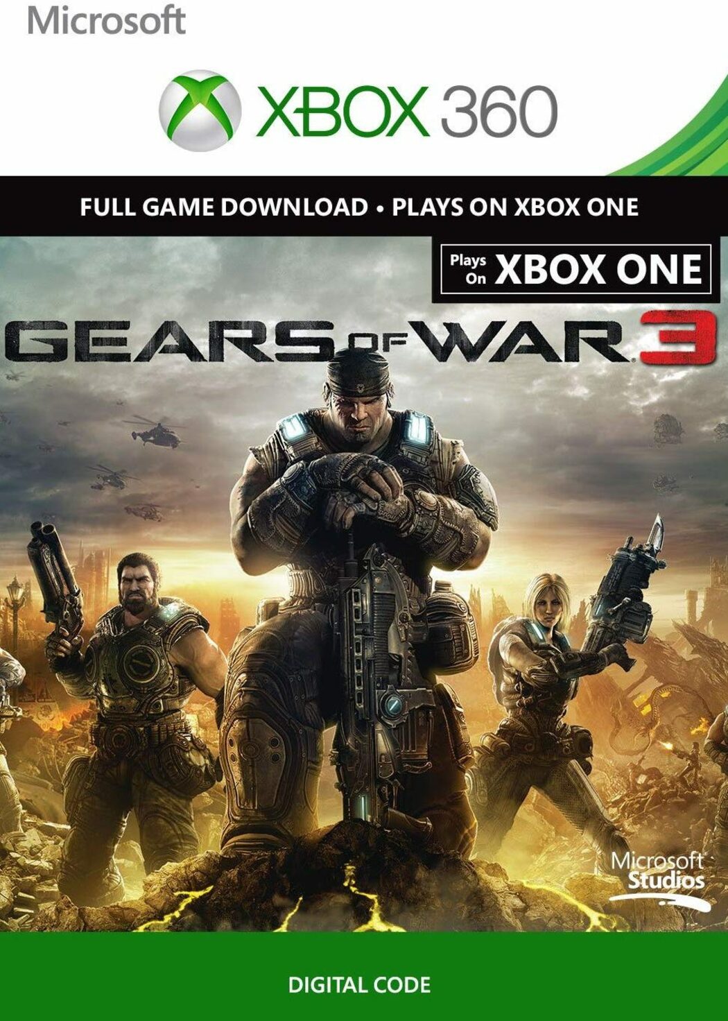 gears of war 3 xbox one s