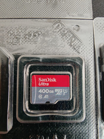 SanDisk Ultra microSDXC 400GB A1 C10 V30 UHS-I U1 atminties kortelė