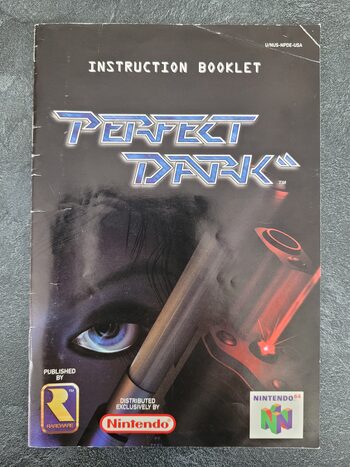 Notice Perfect Dark Nintendo 64