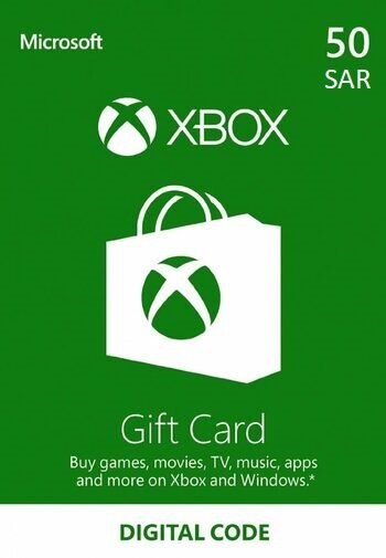 Xbox Live Gift Card 50 SAR Xbox Live Key SAUDI ARABIA