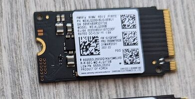 256GB Samsung PM991a (MZALQ256HBJD-00BL1) M.2 NVMe