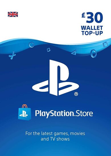 

PlayStation Network Card 30 GBP (UK) PSN Key UNITED KINGDOM