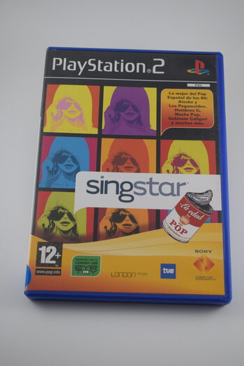 Singstar La Edad de Oro del Pop Español PS2 PlayStation 2
