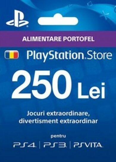 

PlayStation Network Card 250 RON (RO) PSN Key ROMANIA