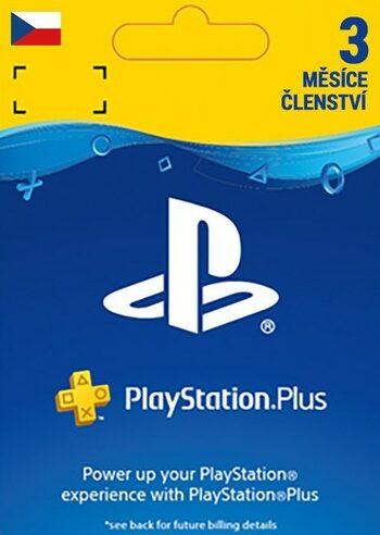 PlayStation Plus Card 90 Days (CZ) PSN Key CZECH REPUBLIC
