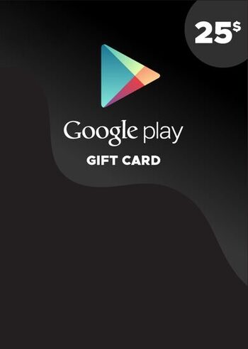 Google Play Gift Card 25 CAD Key CANADA