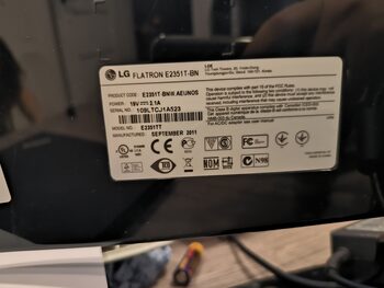 LG Flatron E2351T-BN