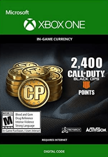 2,400 Call of Duty: Black Ops 4 Points XBOX LIVE Key GLOBAL