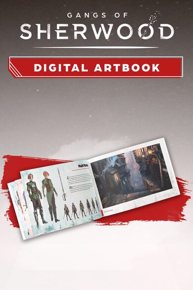 E-shop Gangs of Sherwood - Digital Artbook (DLC) (PC) Steam Key GLOBAL
