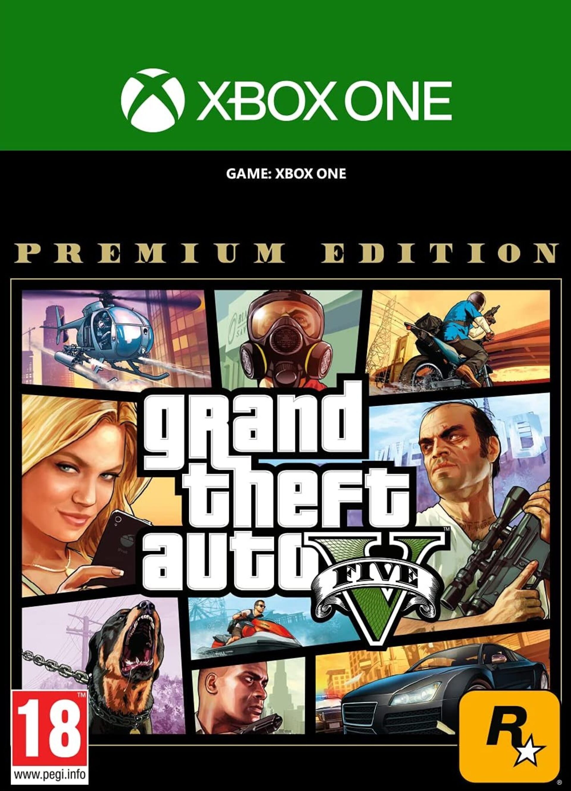 Grand Theft Auto V Xbox One Midia Digital GTA 5 - Wsgames - Jogos