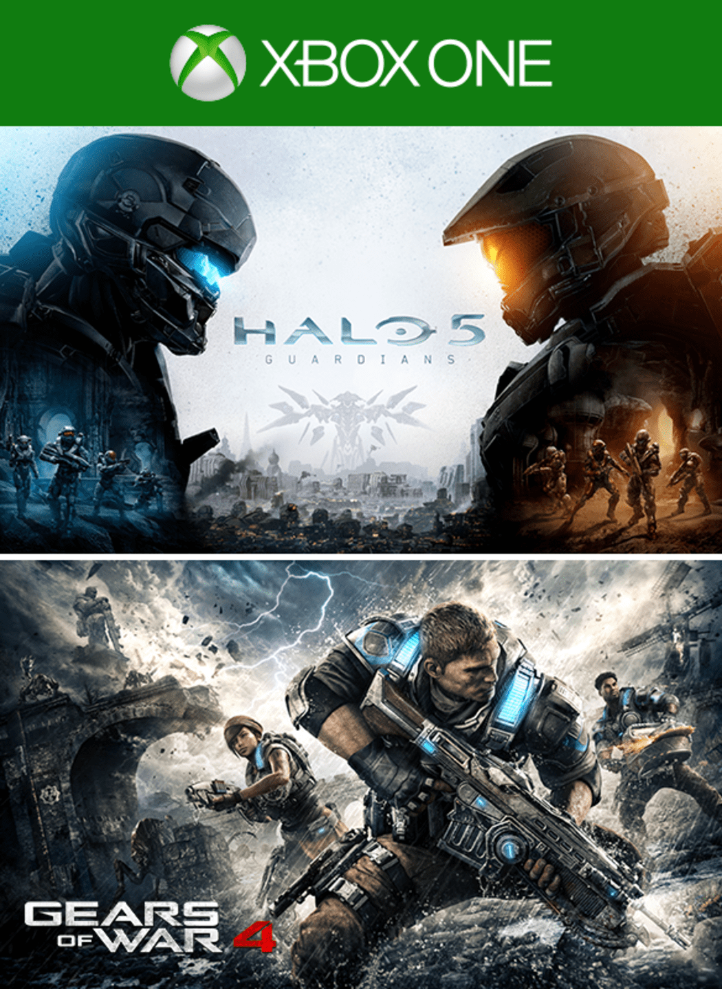 Buy Gears of War 4 and Halo 5: Guardians Bundle Xbox key! Cheap
