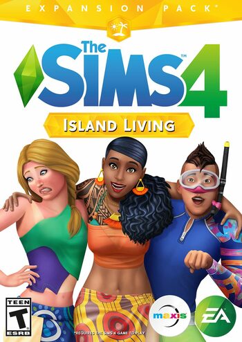 The Sims 4: Island Living (DLC) Origin Clave GLOBAL