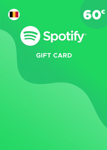 Spotify Gift Card 60 EUR Key BELGIUM