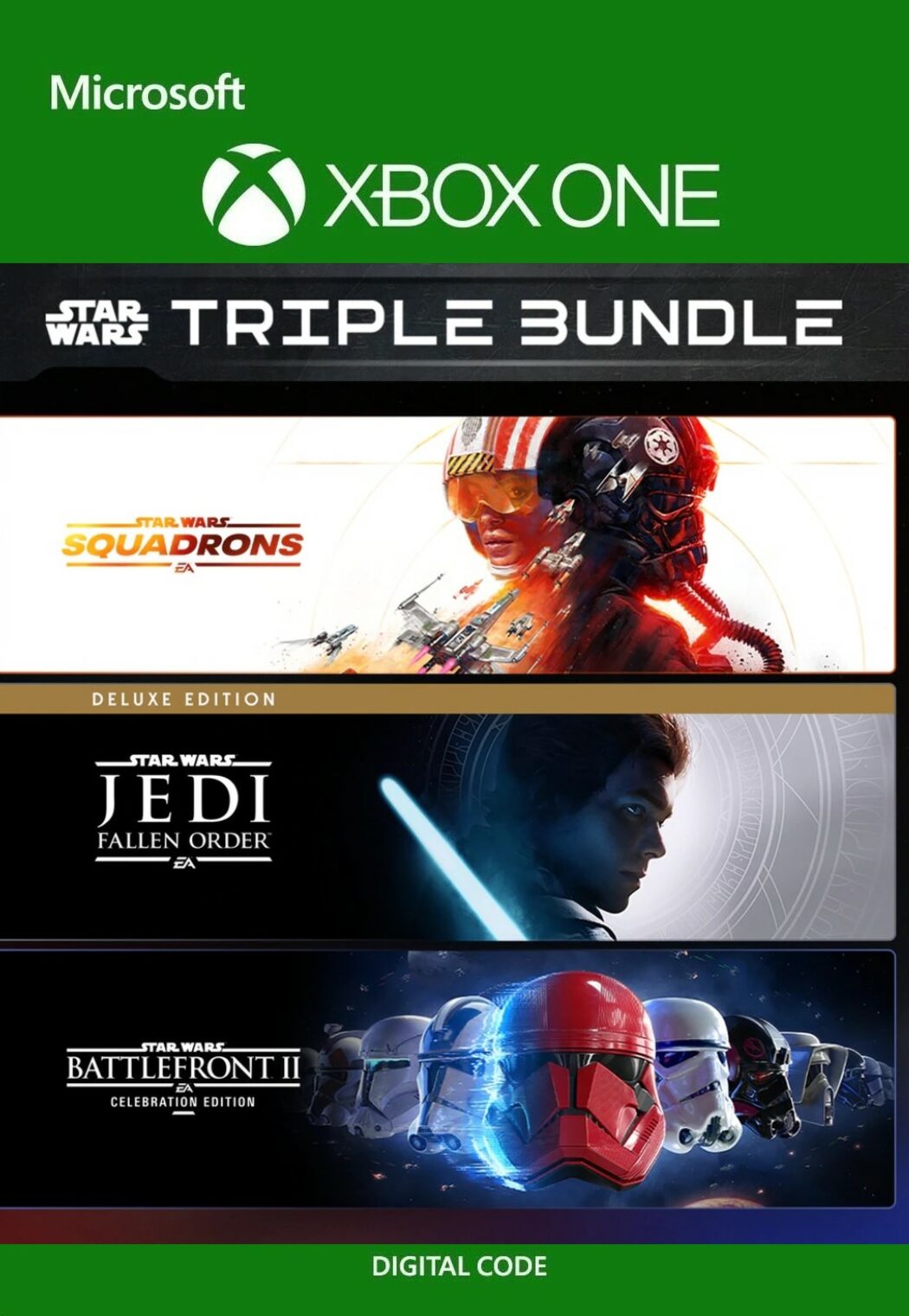 STAR WARS Battlefront II: Celebration Edition Xbox One & Series No Code