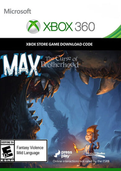 Max: The Curse of Brotherhood - Xbox 360 Xbox Live Key GLOBAL