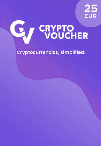 Crypto Voucher Bitcoin (BTC) 25 EUR Clé EUROPE