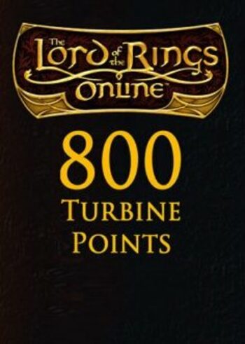 Lord of the Rings Online: Turbine 800 Points Key EUROPE