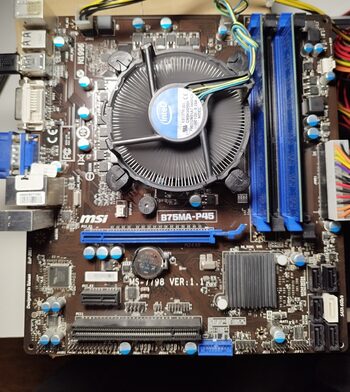 MSI B75MA-P45 Intel B75 Micro ATX DDR3 LGA1155 1 x PCI-E x16 Slots Motherboard