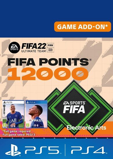 

FIFA 22 - 12000 FUT Points (PS4/PS5) PSN Key LATAM
