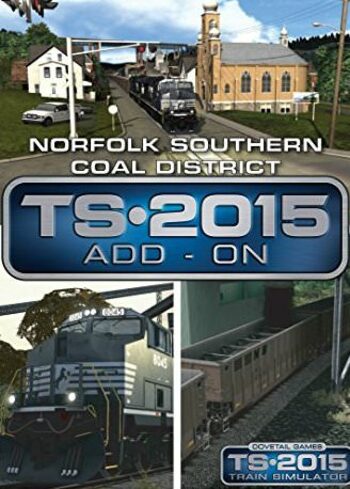 Train Simulator - Norfolk Southern Coal District Route Add-On (DLC) Steam Key EUROPE