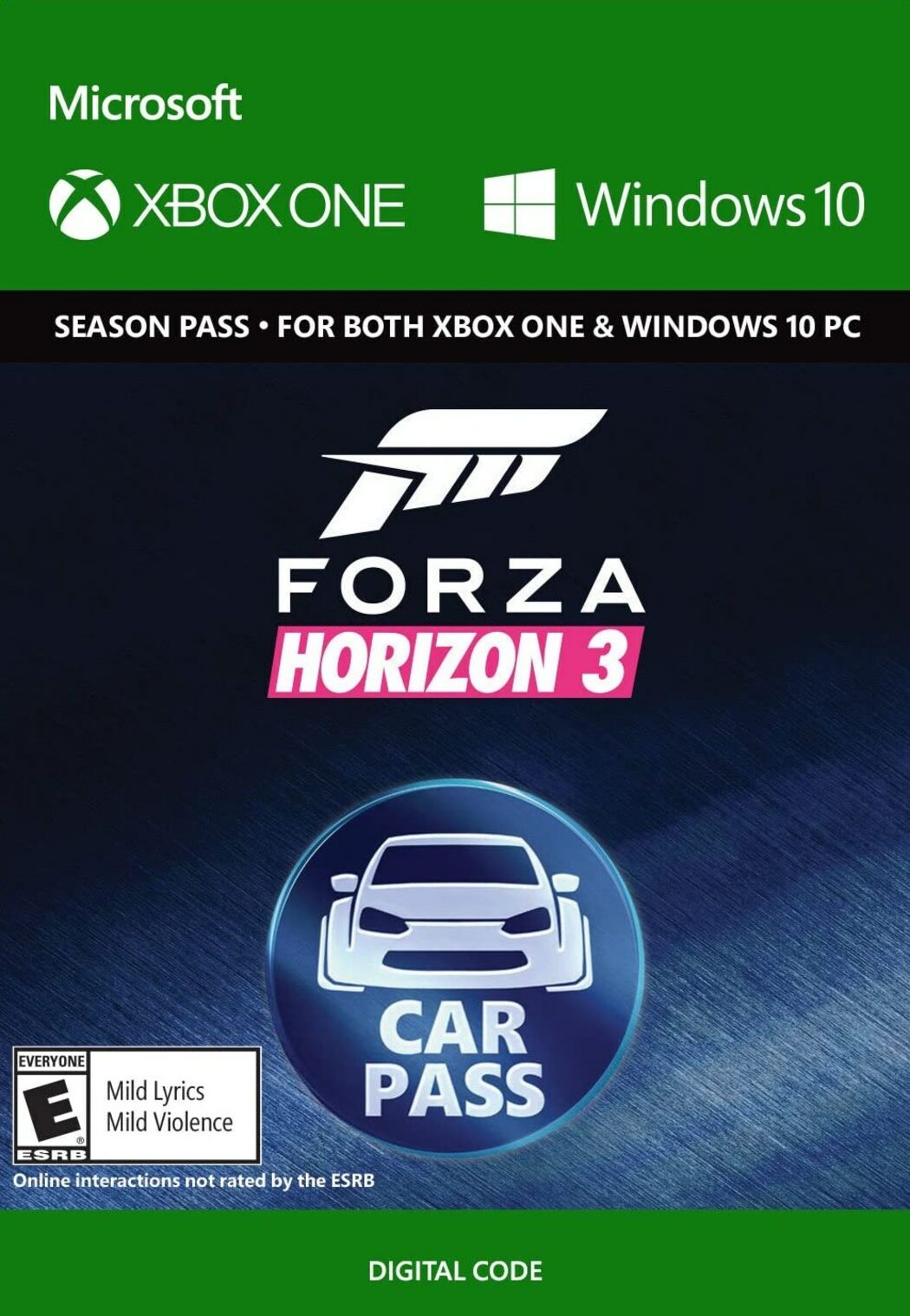 Forza Horizon 3 EU XBOX One / Windows 10 CD Key