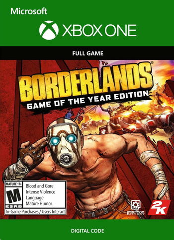 Borderlands (GOTY) Código de (Xbox One) Xbox Live EUROPE