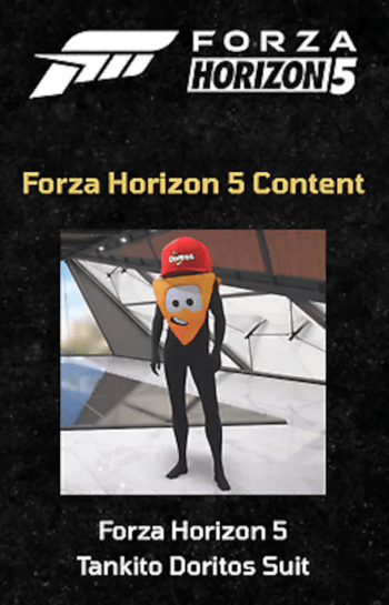 Forza Horizon 5: Tankito Doritos Suit (DLC) (PC) Steam Key GLOBAL